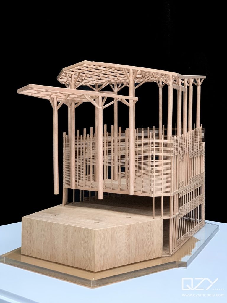 Hotel Interior Structure- Physical Accurate Model | QZY - Architectural Interior Models Maker Expert | architectural model wood idea
