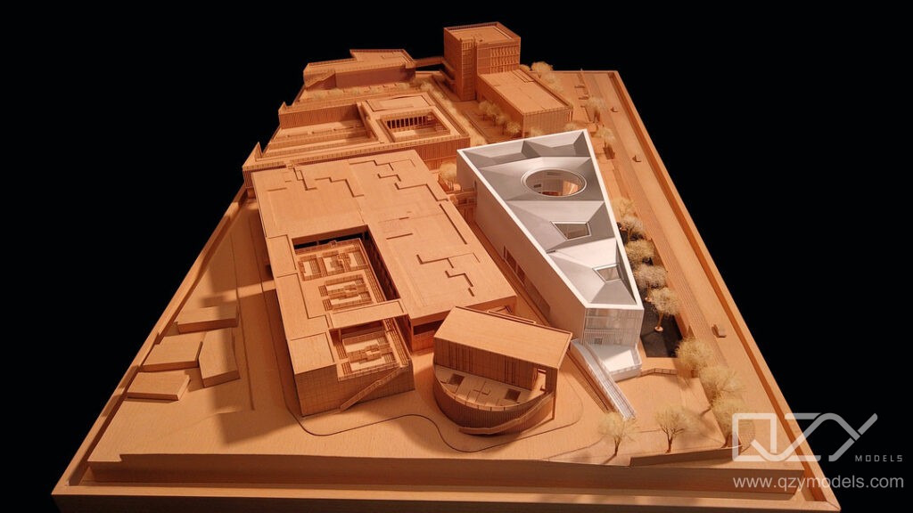 Wooden custom model maker | Shenzhen East Lake Water Plant Capacity Expansion and Transformation - QZY - Architecture Models Maker Comany