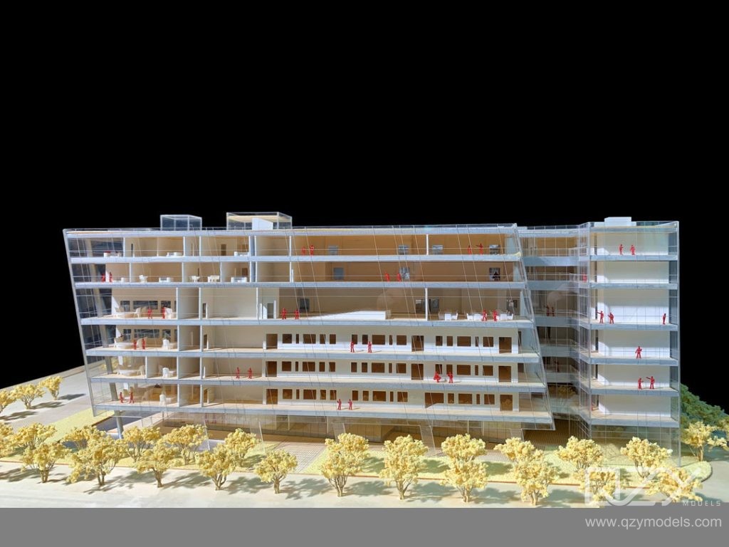 PHBS Section Model/Interior Model​ | QZY - Architectural Models Maker Expert | Interior architectural architectural model making ideas