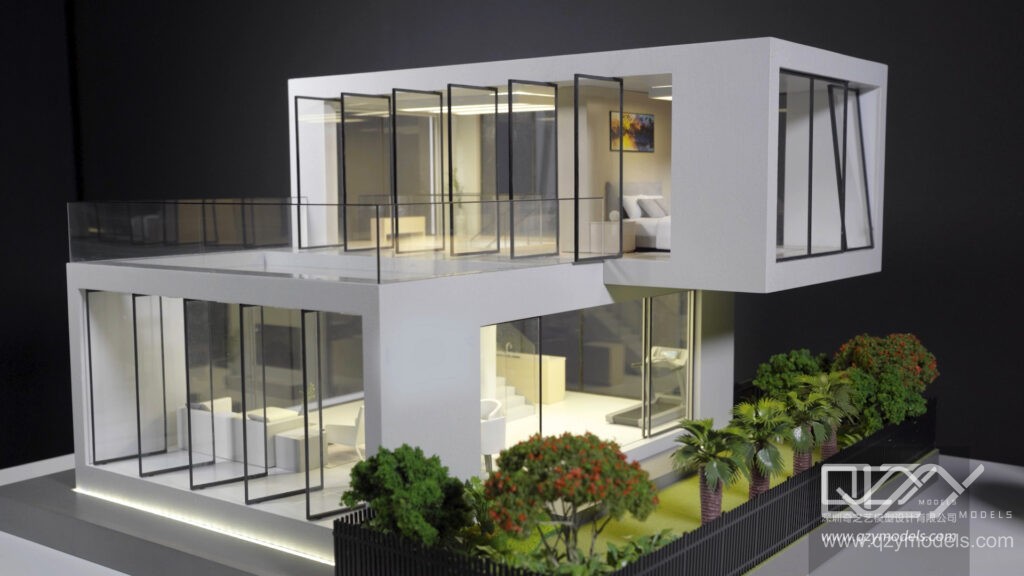 Crafting Villa Models: The Art of Luxury Living Representation - QZY Model Maker