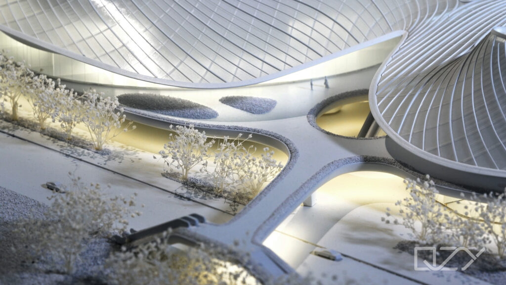 Model Development Center QZY Models | Nanhai Art Center Model Making Process | QZY Custom Model ...