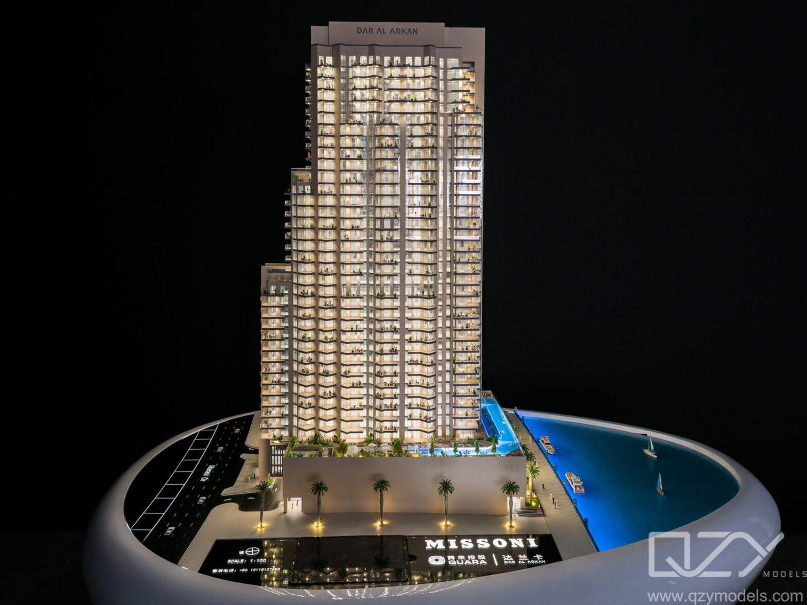 Architectural Model of Urban Oasis