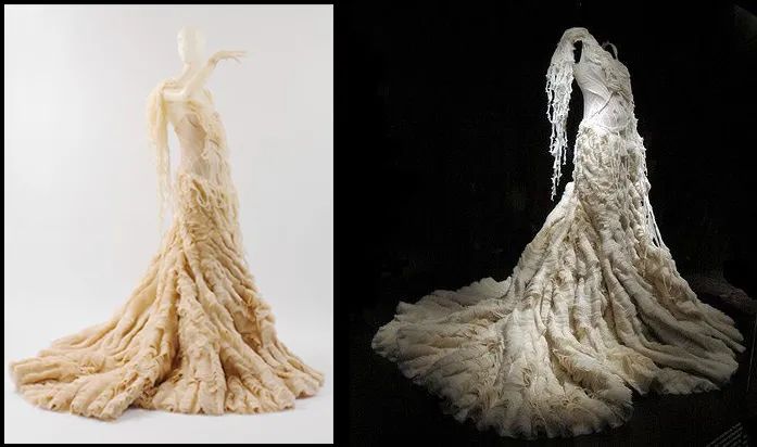 Inspiration source of the piano design (By: Alexander McQueen)