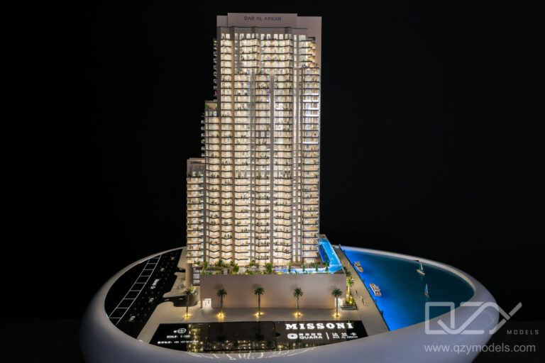 Architectural Model of Urban Oasis
