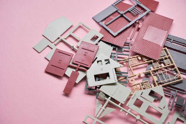 scale model building materials