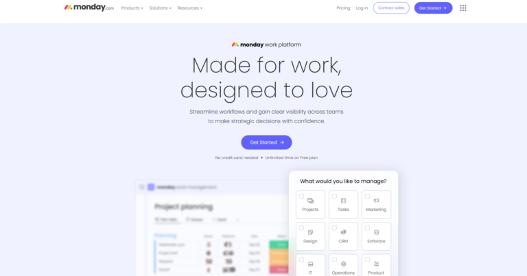 Interior Design Project Management Software-monday.com