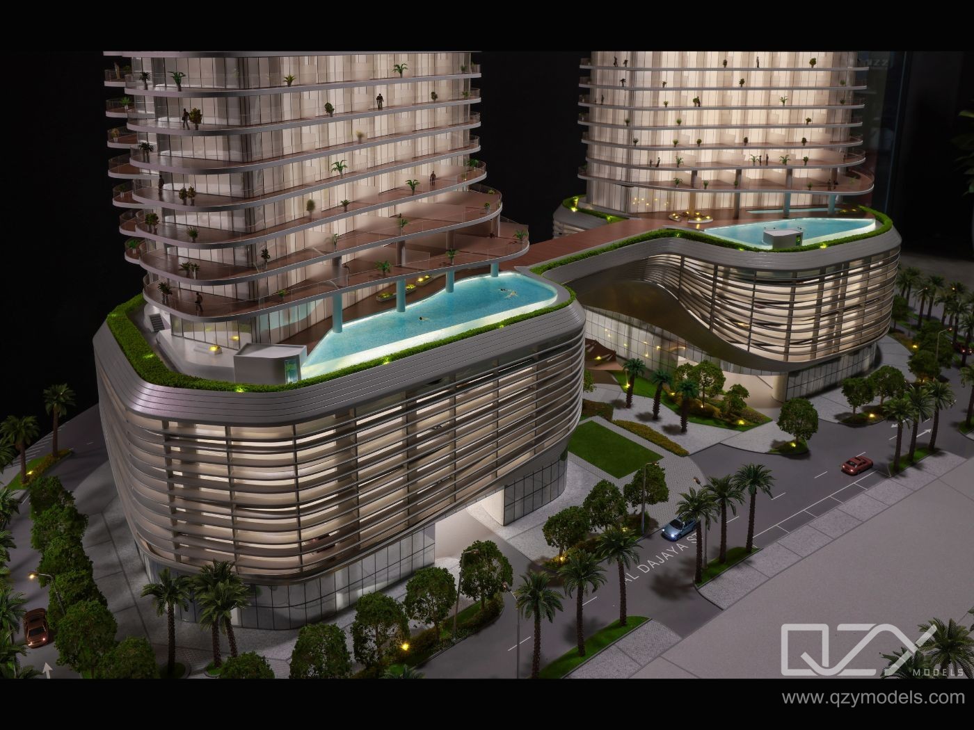 1：100 Abu Dhabi C11 15 Residence Model 2