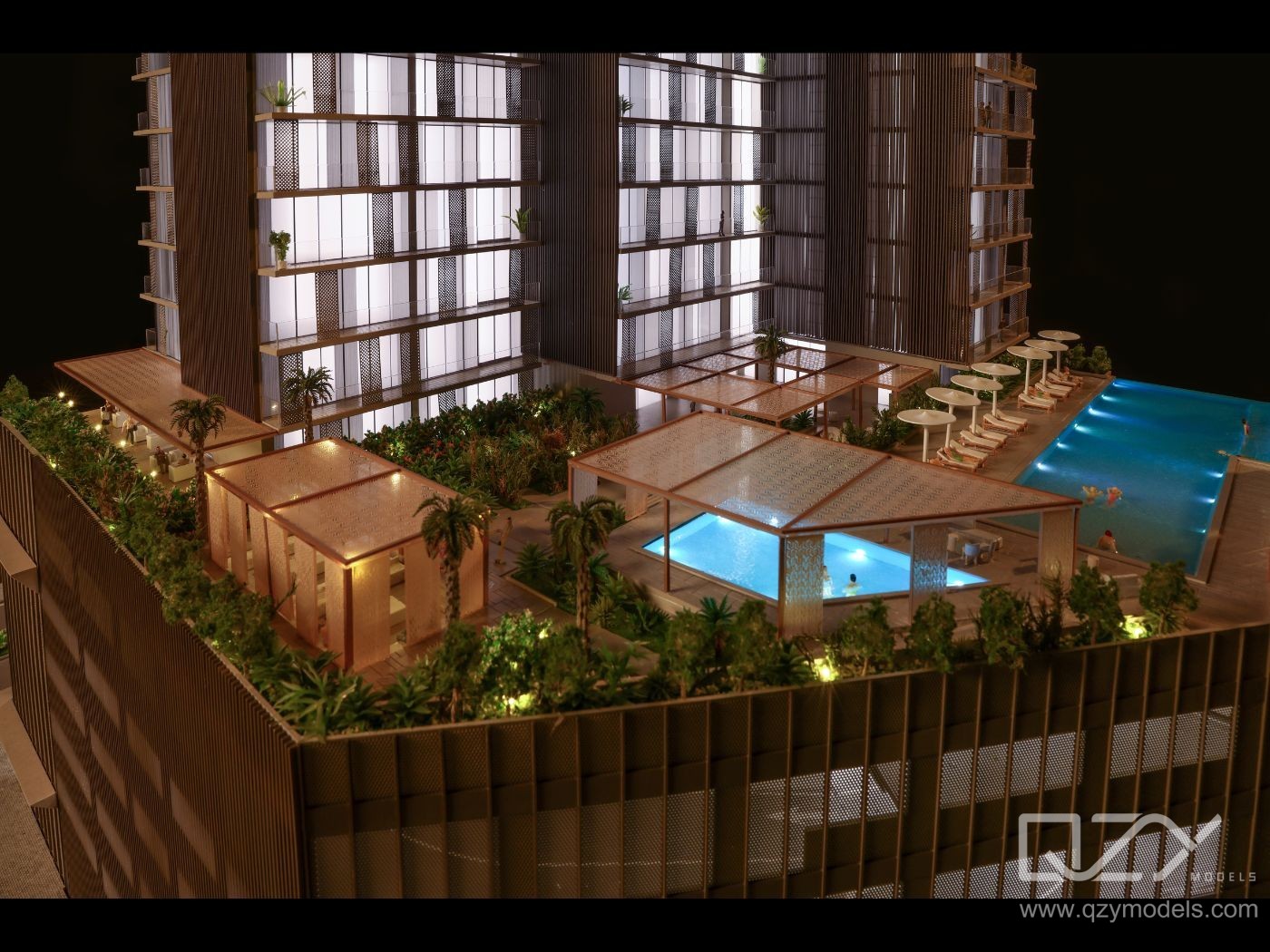 1：100 Abu Dhabi Reem 34 Apartment Model 5