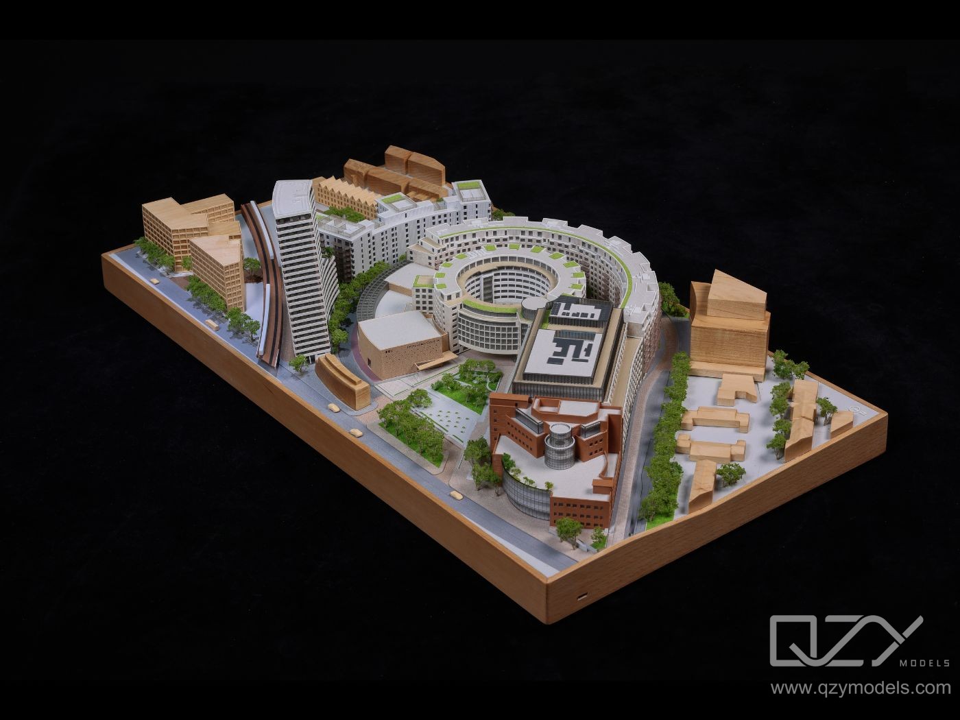 1：550 TVC Masterplan Model 3