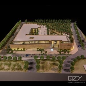 1：75 Riyadh Palm View Office Building Model 4