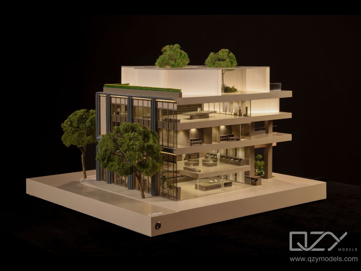 Aedas Hangzhou 1：50 Retail Seciton Model 7