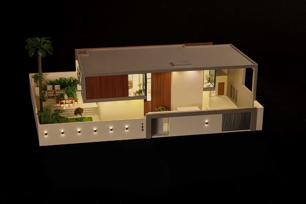 real estate model for marketing