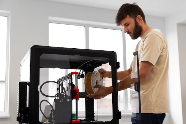3D Printing and Rapid Prototyping in section model