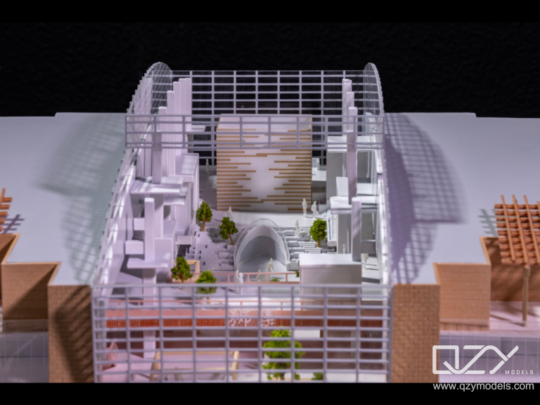 1：200 Poly Project Concept Model | QZY Custom Model Maker