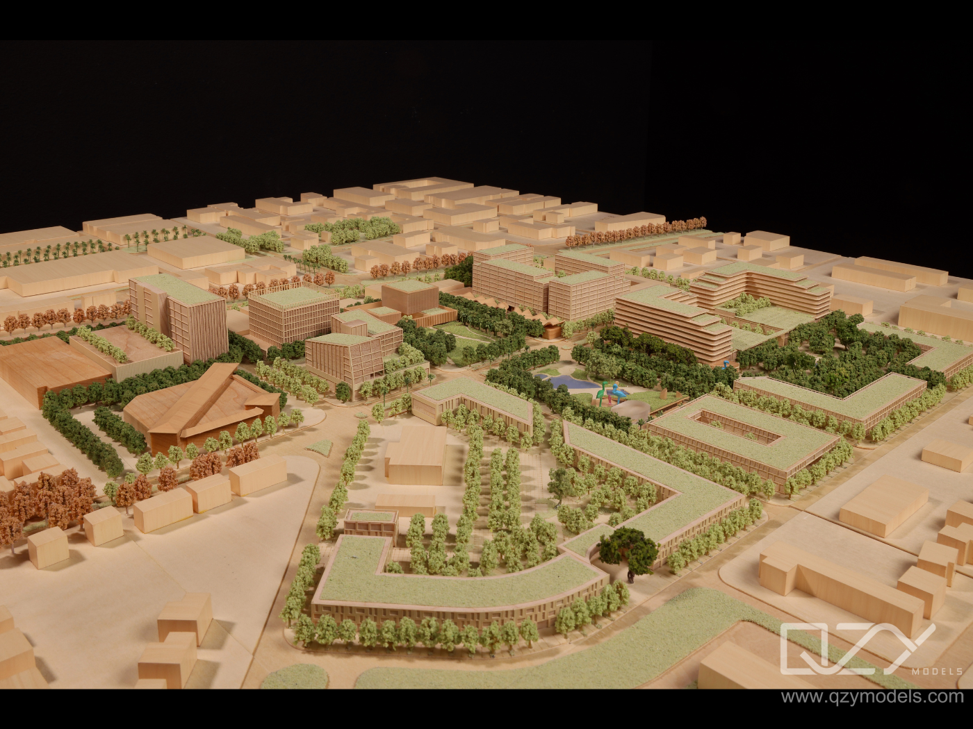 1：1000 Masterplan Model 6