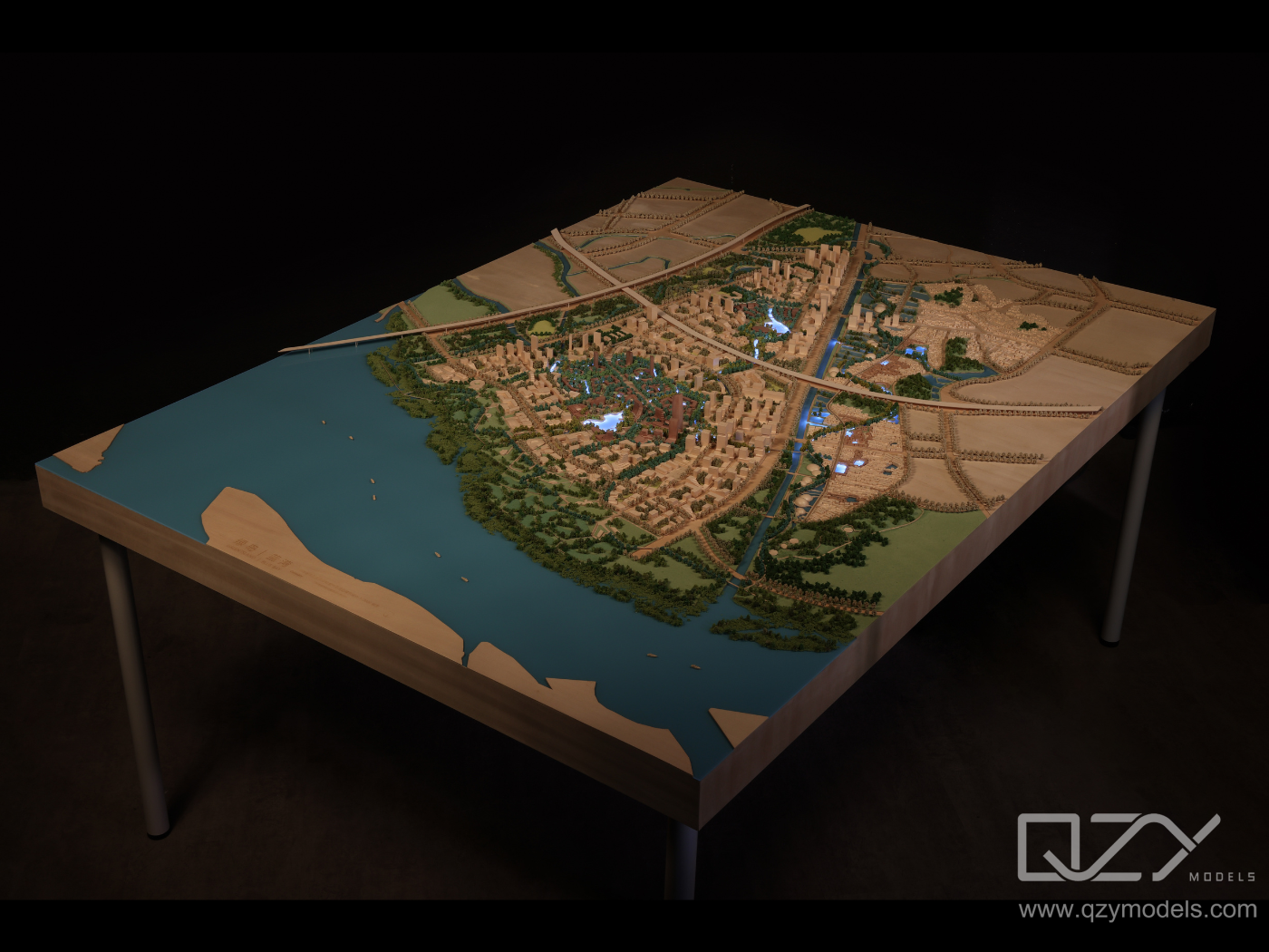 1：1000 Urban Planning Model 4