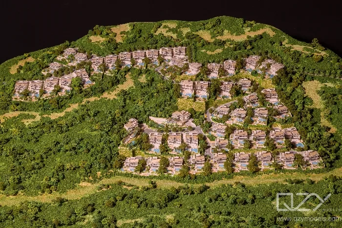 Master Plan Models Showcasing Multiple Scales in Presentations Architectural master plan models displayed at different scales to demonstrate overall layout, zoning, and detailed design elements in presentations