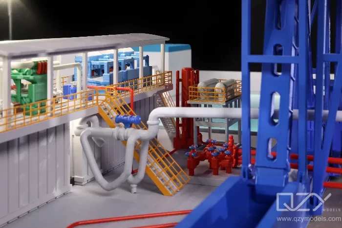 Model with walkways industrial model access maintenance walkway engineering layout