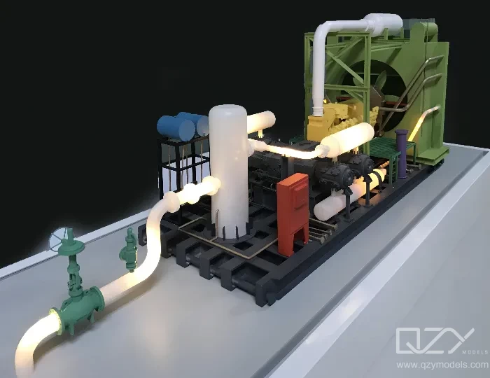 Small scale Industrial Model industrial scale model plant layout detail engineering