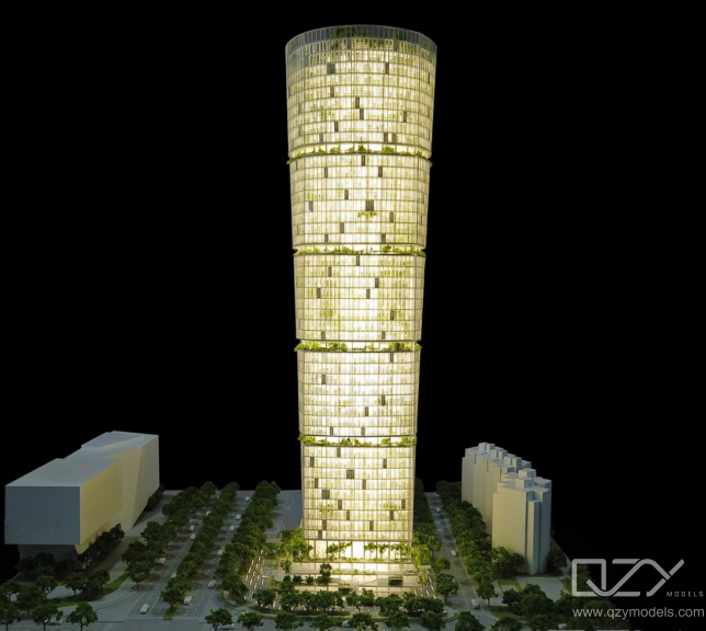 Full model overview architectural model full project overview masterplan