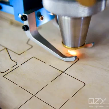 Precision Laser Cutting Machine for Architectural Model Fabrication laser cutting machine architectural model fabrication precision cutting wood sheets