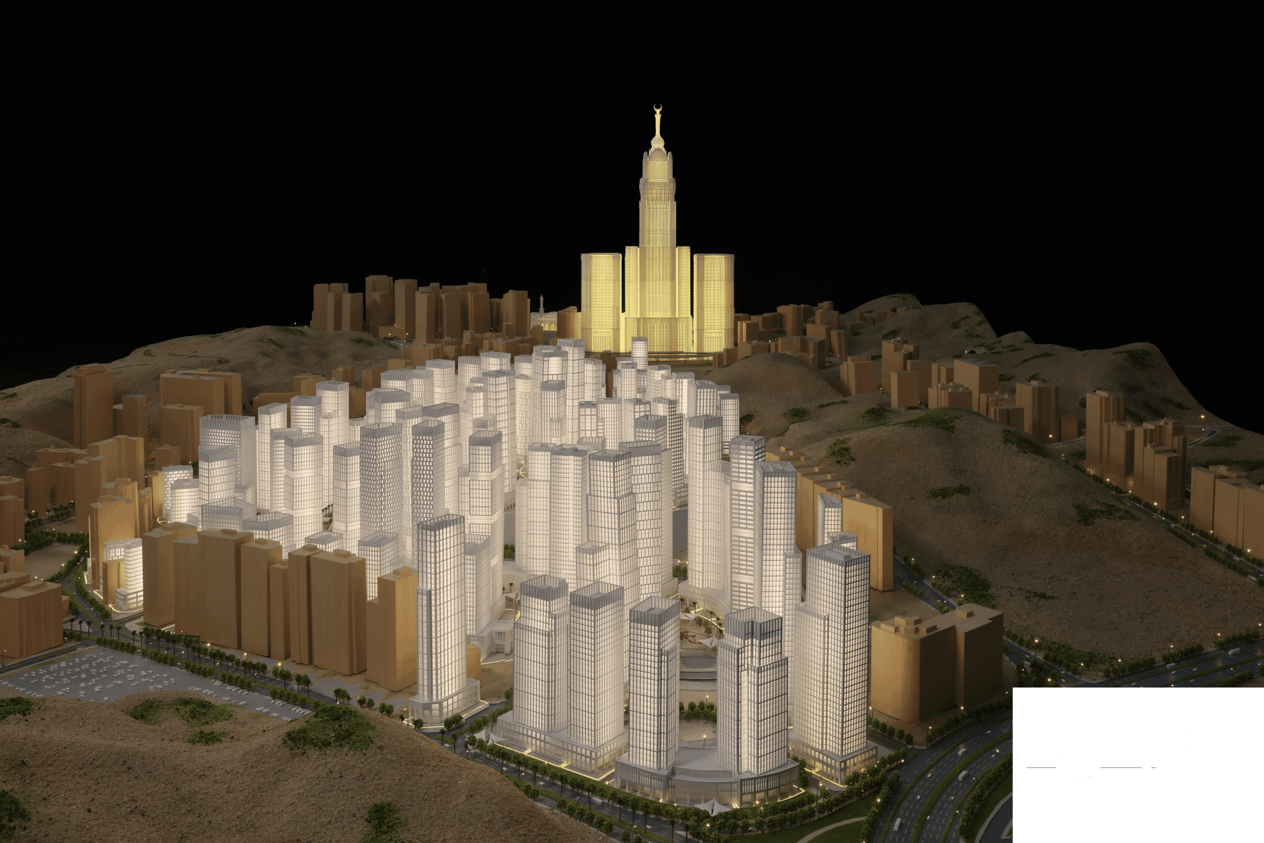 Large scale Masterplan Model