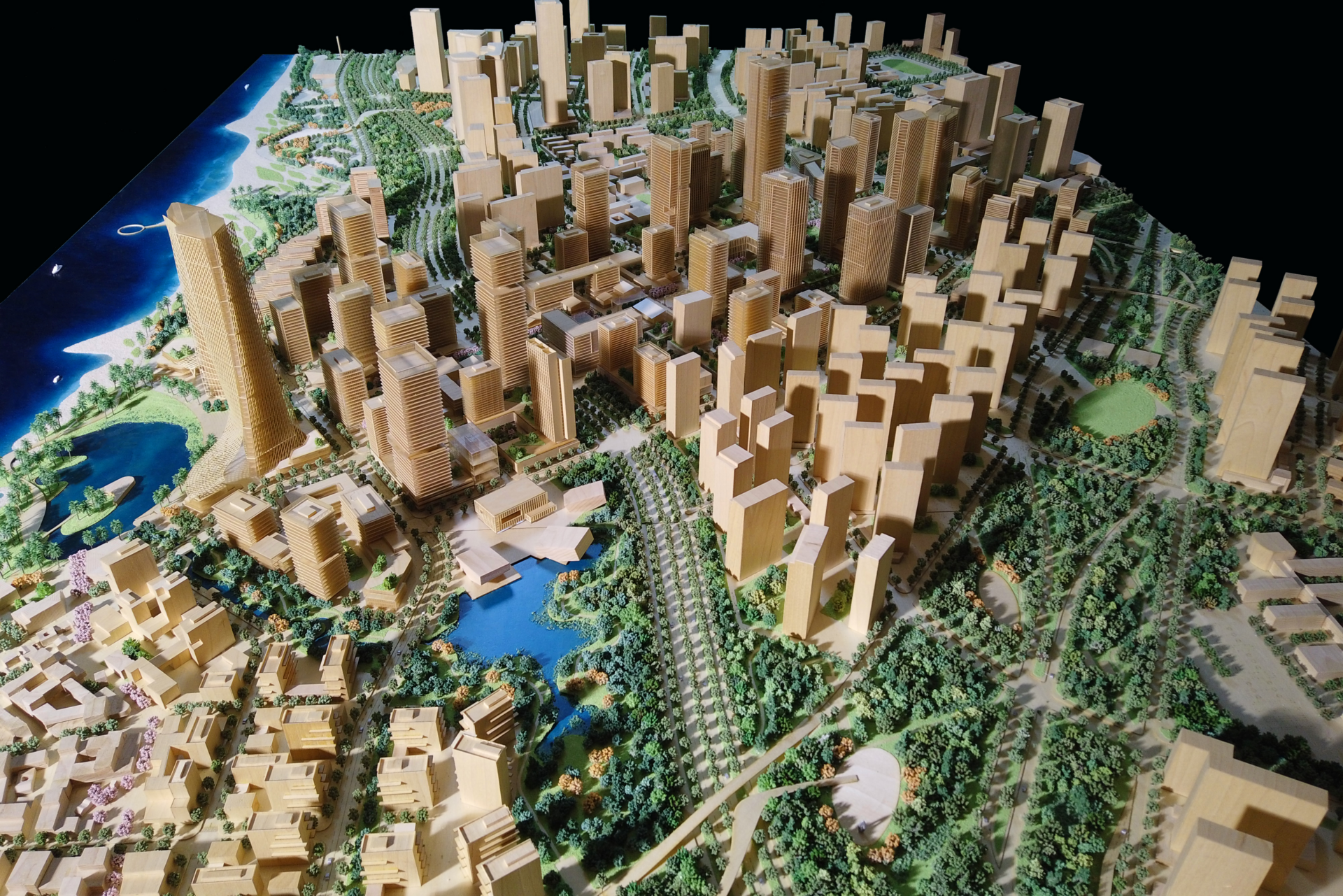 Professional model photograph Professional scale model photography used as planning appeal evidence document