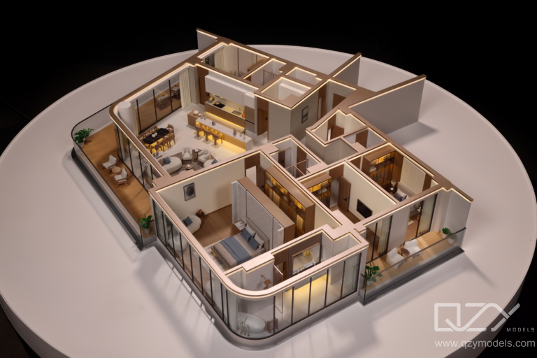 Detailed Interior Model Stand alone Interior Model for Residential Model