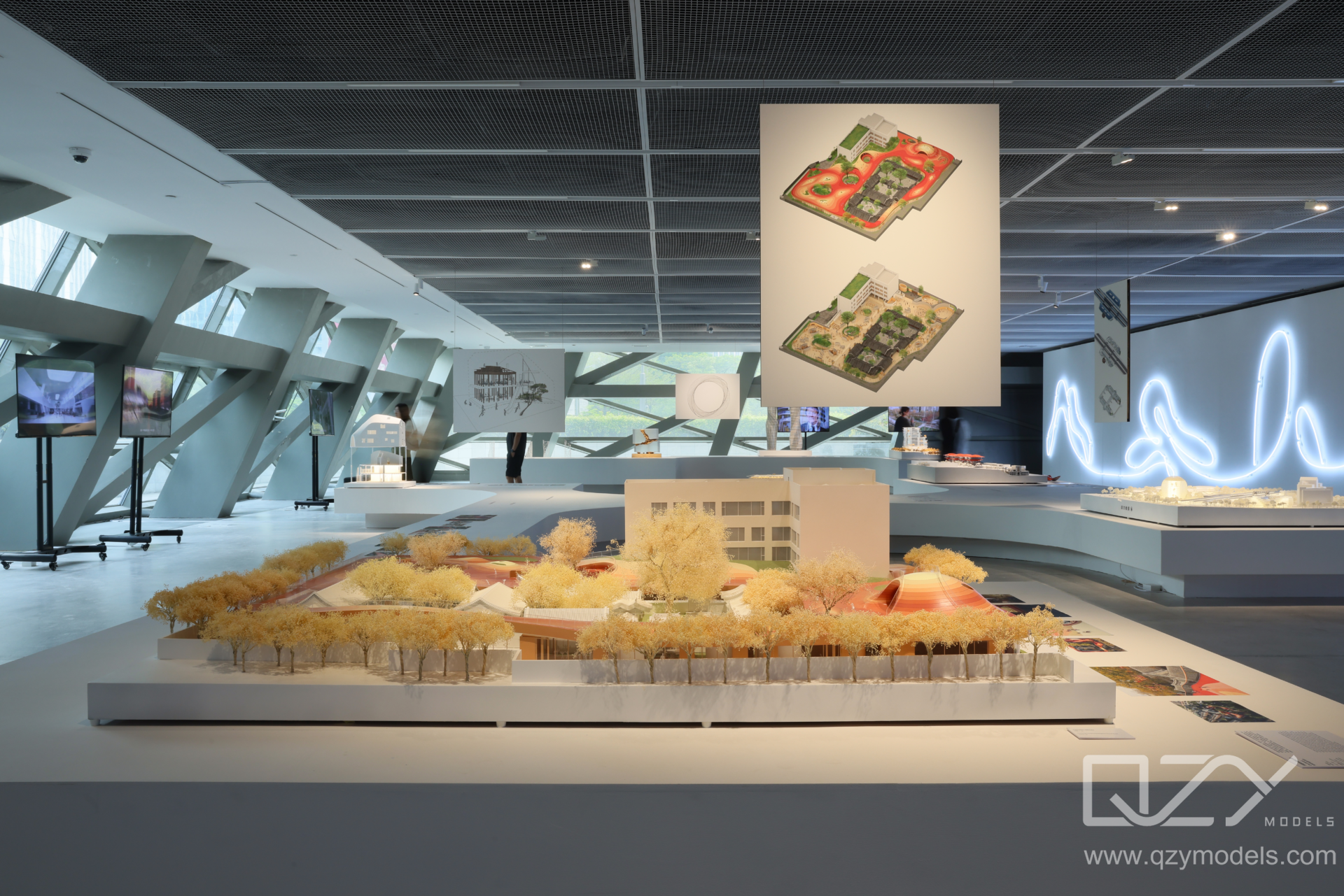 Exhibition hall Model Exhibition hall Display Model