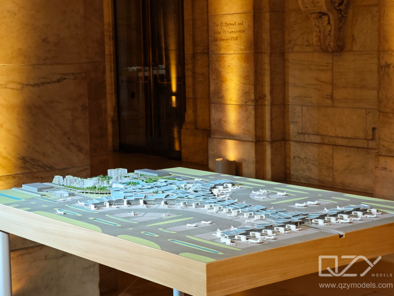 Changi Airport T5 Model by KPF Singapore Changi Airport Terminal 5 physical architectural scale model by QZY Models.