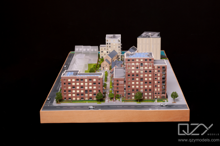 Residential development scale model for European Clients