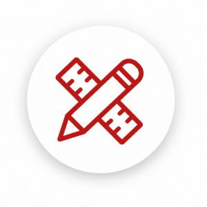 Custom design icon for architectural model specifications