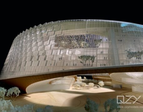 QZY models Tencent Conference Center | architecture miniature models