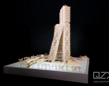 Weiqiao headquarters-The Epitome of Architectural Expertise | QZY:Architecture Model Professional Maker | architectural scale model famous architecture models