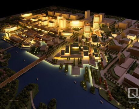 Urban Design of Jinzhan International Cooperation Service Area | QZY - Architecture Models Maker Comany | arch model design