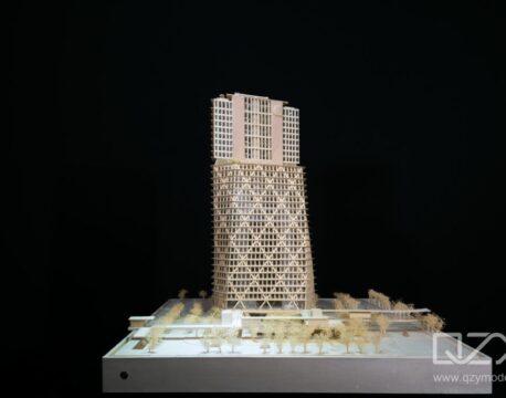 Small architecture models |Weiqiao headquarters-The Epitome of Architectural Expertise| QZY:Architecture Model Professional Maker